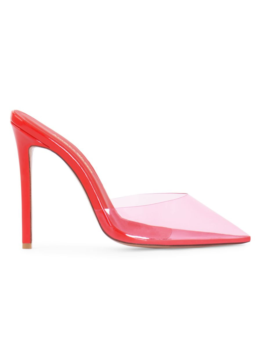 Kylie PVC High-Heel Mules | Saks Fifth Avenue