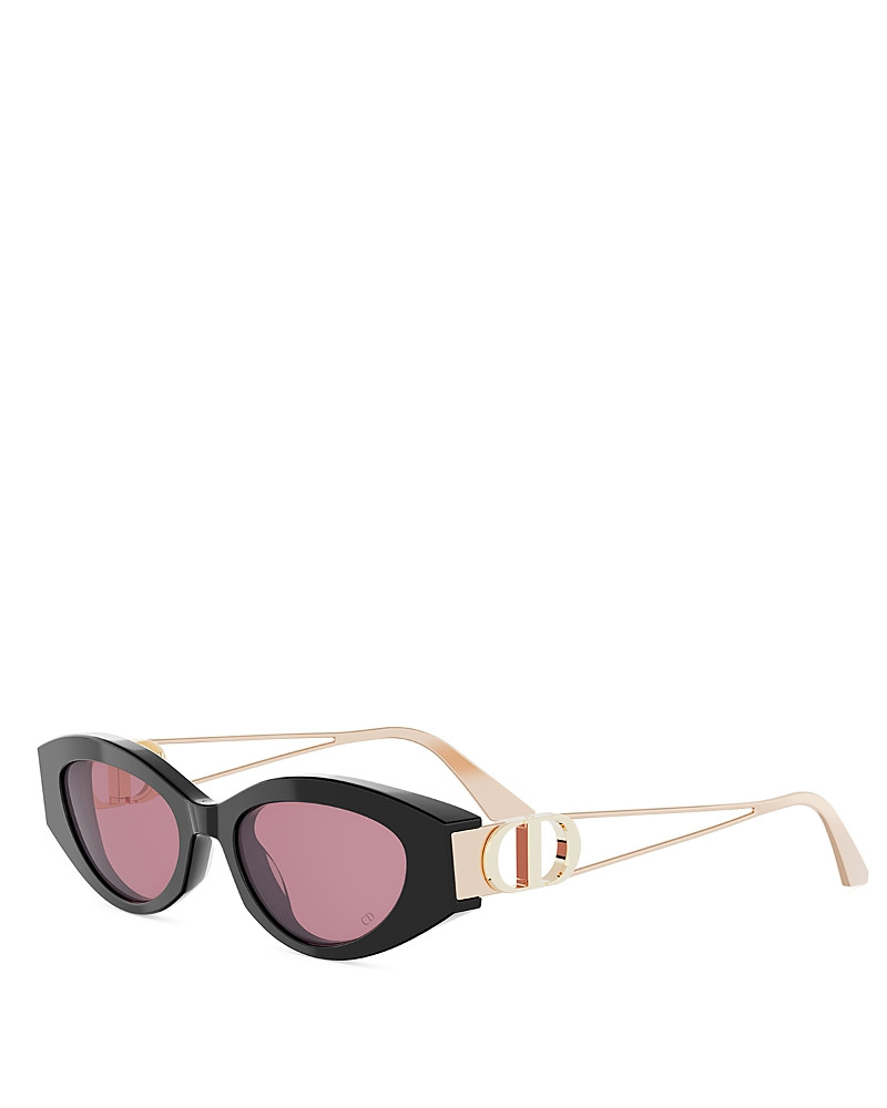Dior 30Montaigne Oval Sunglasses, 51mm | Bloomingdale's (US)