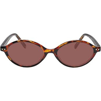 TIJN Olisa Retro Oval Sunglasses for Women & Men – Polarized UV400 Protection, Lightweight Styl... | Amazon (US)