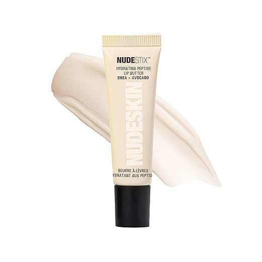 Nudestix Hydrating Peptide Lip Butter – Glossy Lip Balm with Avocado, Shea Butter & 2% Peptides... | Amazon (US)
