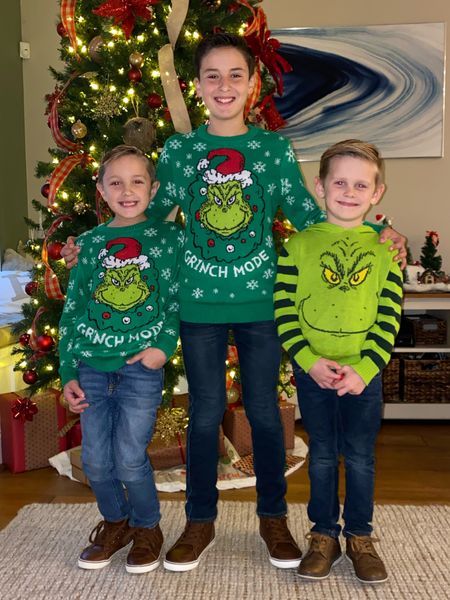 Christmas sweaters… but make it fun 😊💚 

#ltkkids #ltkfamily #christmas

#LTKHoliday #LTKSeasonal #LTKGiftGuide