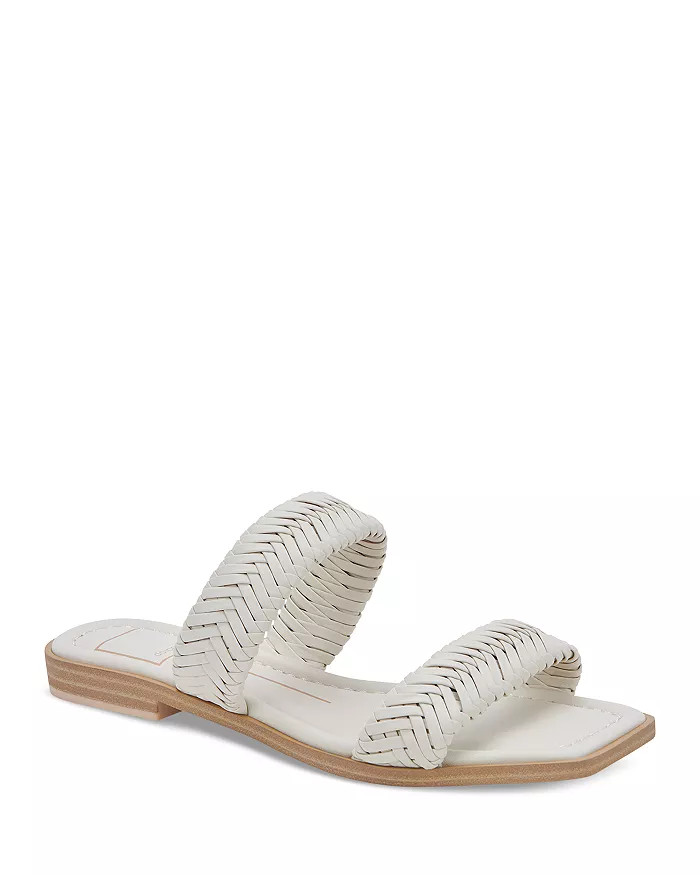 Women's Inya Square Toe Woven Slide Sandals | Bloomingdale's (US)