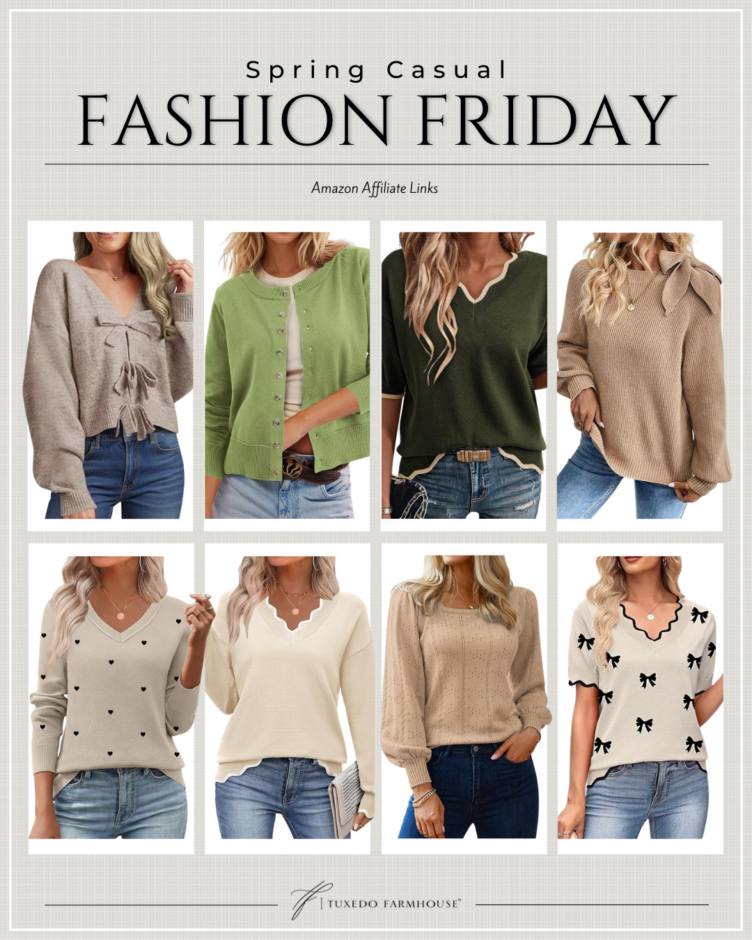 Amazon - Spring Casual Fashion Friday

Loving these cozy spring sweaters! Perfect for those cool mornings. #SpringFashion

Seasonal, fashion, sweater, tops, blouses 

 #LTKSeasonal #LTKSaleAlert #LTKWorkwear