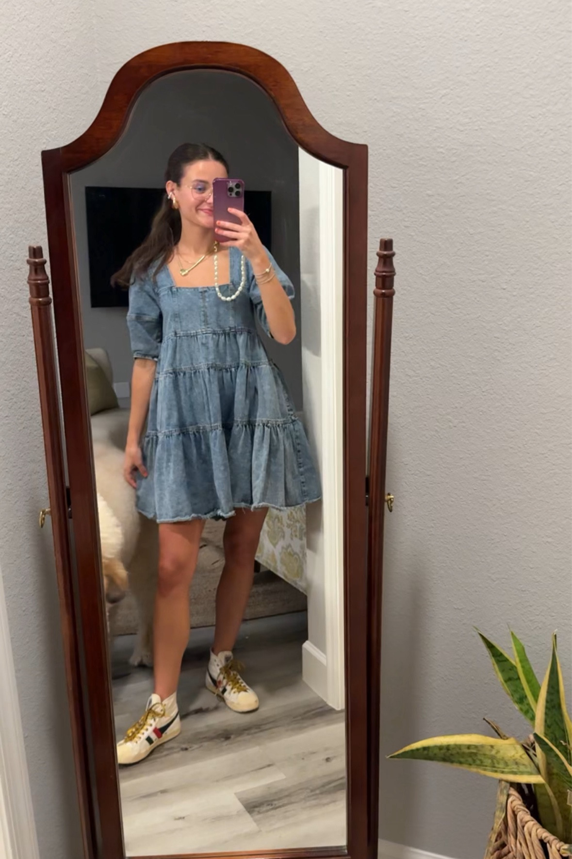 denim dress💙🩵

#LTKStyleTip #LTKSeasonal #LTKBeauty