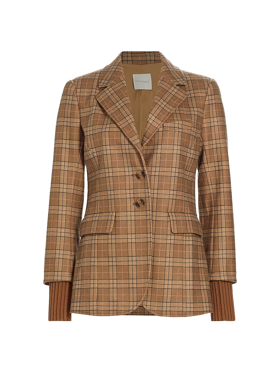 City Check Single-Breasted Blazer | Saks Fifth Avenue