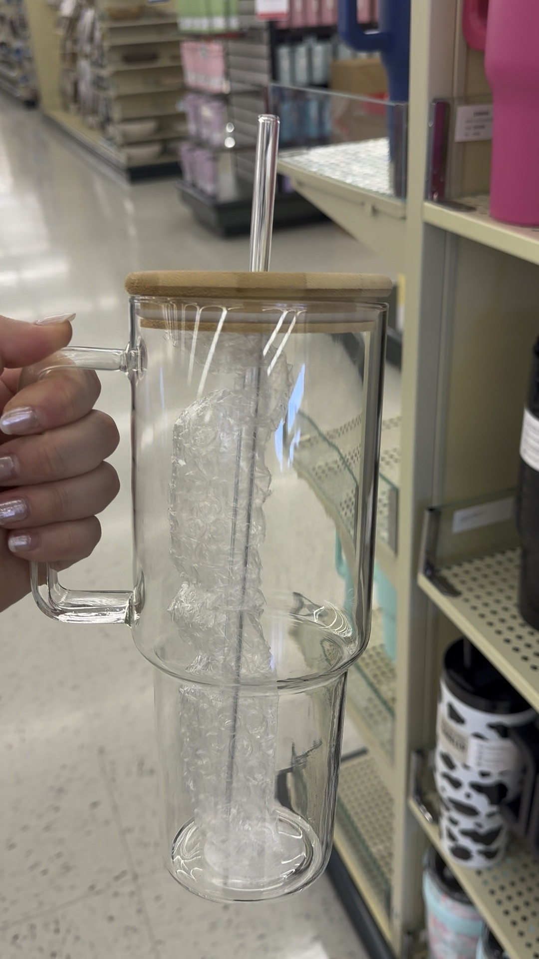 clear glass tumblers have my HEART 🫶🏻

#LTKHome #LTKStyleTip #LTKGiftGuide