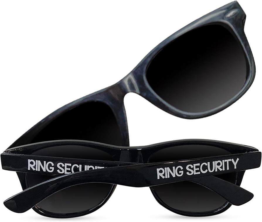 The Crafty Engineer Ring Bearer Sunglasses - Sunglasses for Kids - Ring Bearer Security Gifts - R... | Amazon (US)