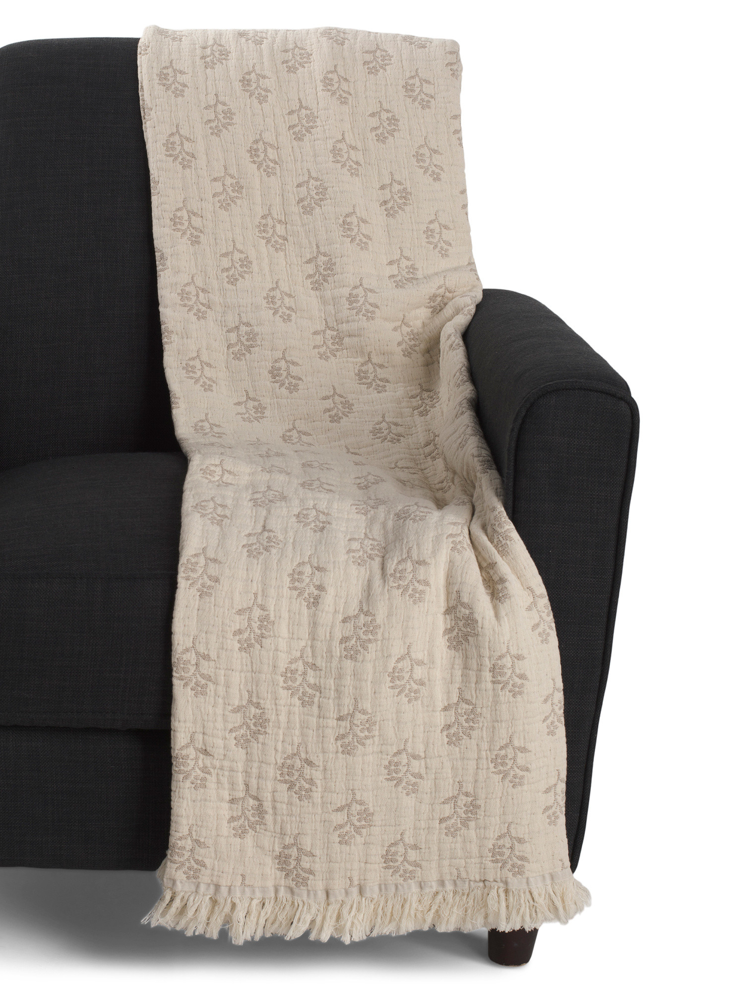 Made In Portugal Leaves Mallow Throw | Global Home | Marshalls | Marshalls
