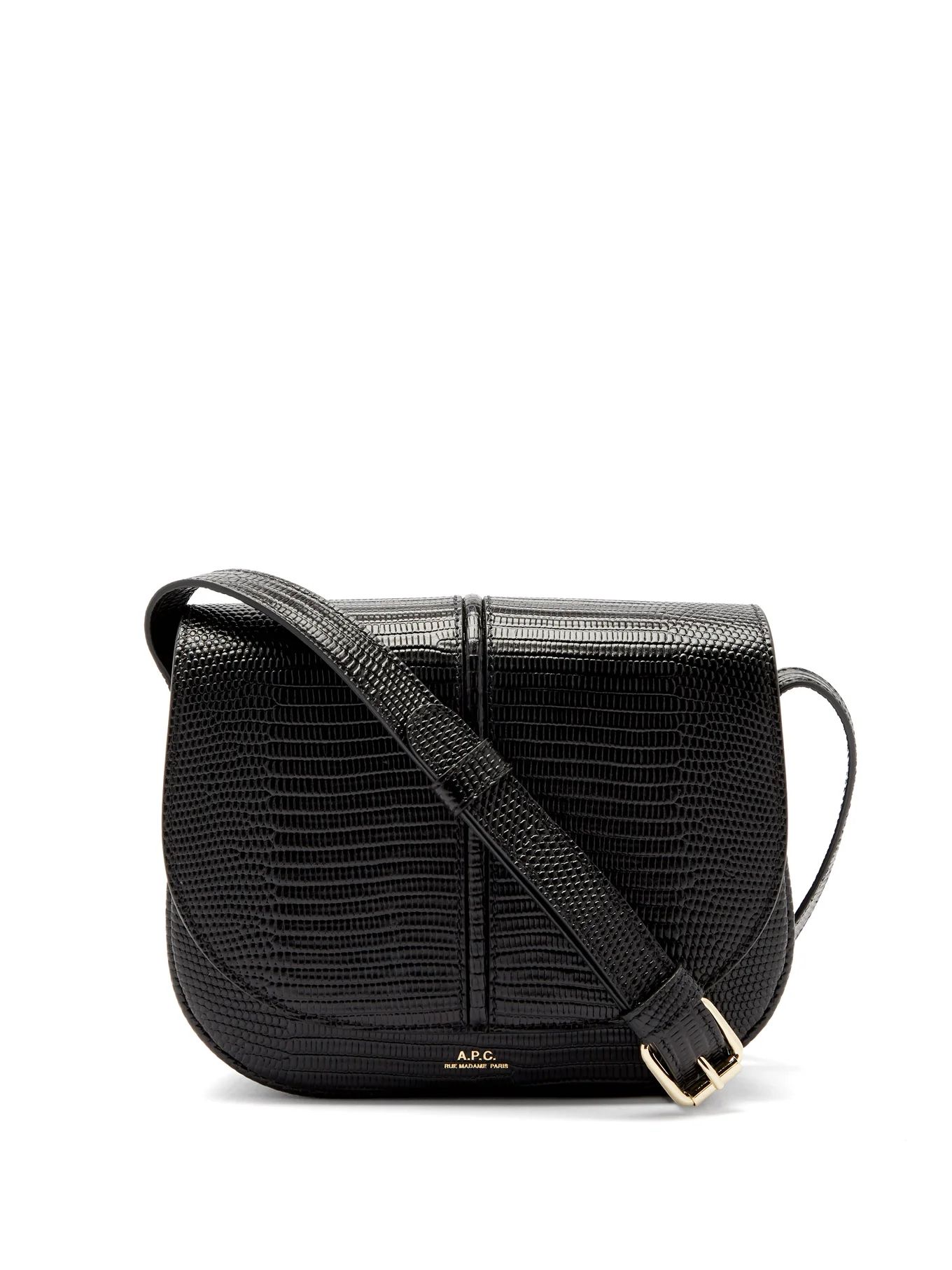 A.P.C.Betty lizard-effect leather cross-body bag | Matches (US)
