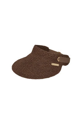 Anguilla Visor - Espresso | Monday Swimwear