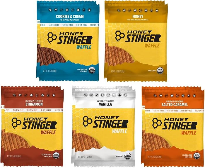 Organic Honey Stiinger Waffle | Energy Stroopwafel for Exercise, Endurance and Performance | Spor... | Amazon (US)