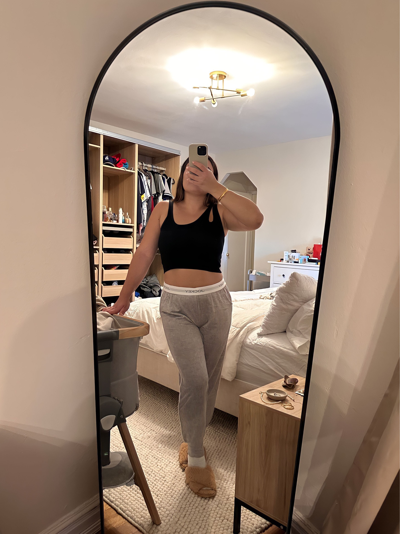 Todays OOTD 🖤

Target find . Jockey . outfit of the day . Wfh outfit . Sahm . Black arched floor mirror 

#LTKhome #LTKfit #LTKstyletip