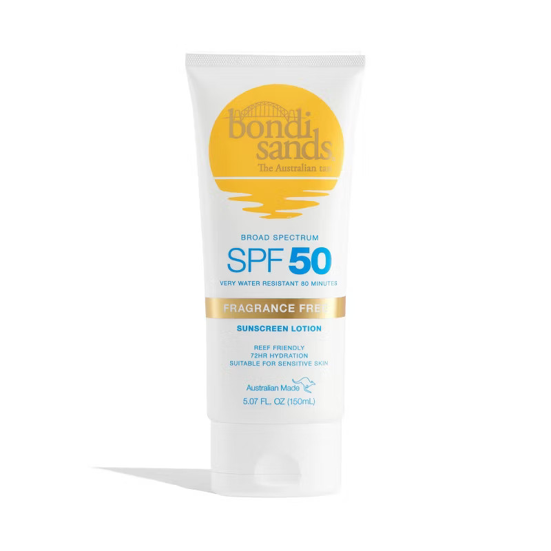Bondi Sands Sunscreen Fragrance Free Body Lotion - SPF 50 - 5.07 fl oz | Target