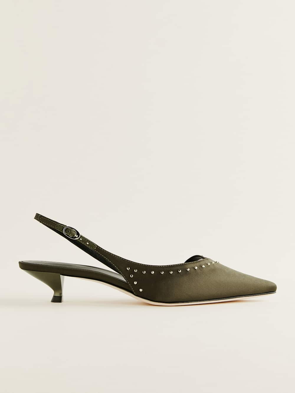 Sadie Kitten Heeled Slingback | Reformation (Global)