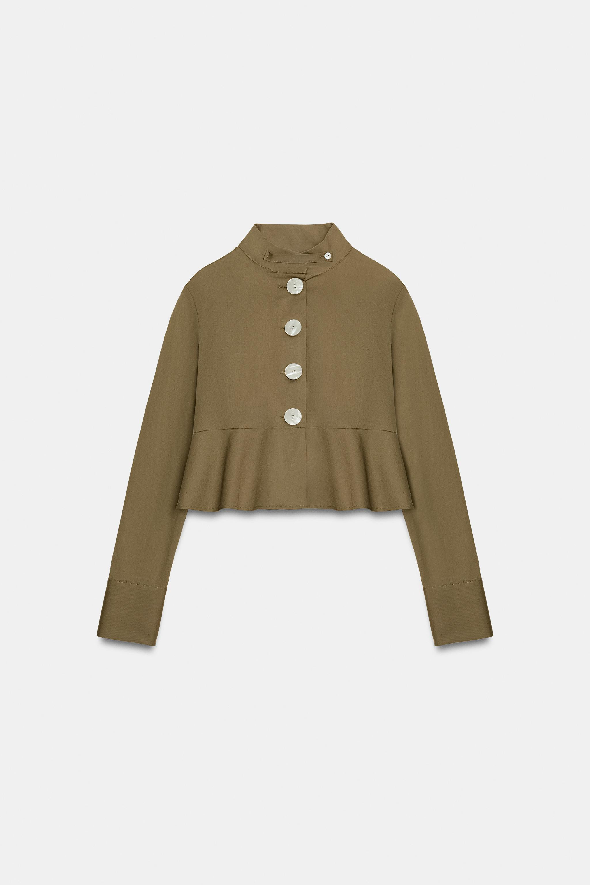 BUTTON POPLIN SHIRT | Zara US