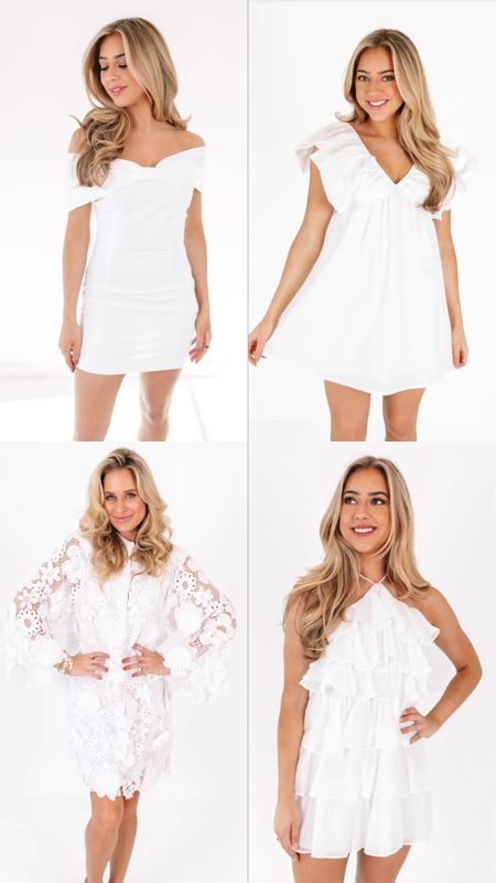 White dresses for grads or brides