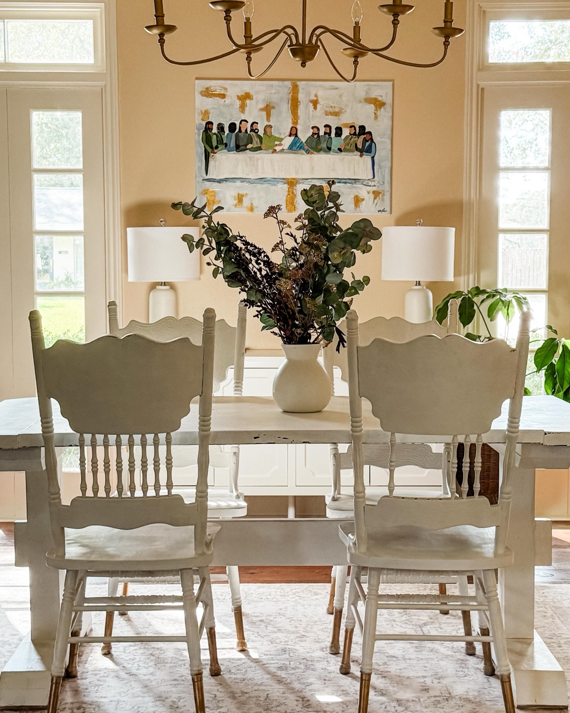 Walmart bringing the fall vibes to this dining room table centerpiece. Simple yet perfect, even better with price range when compared to Contempee 🍂 🪴

#LTKSeasonal #LTKHome