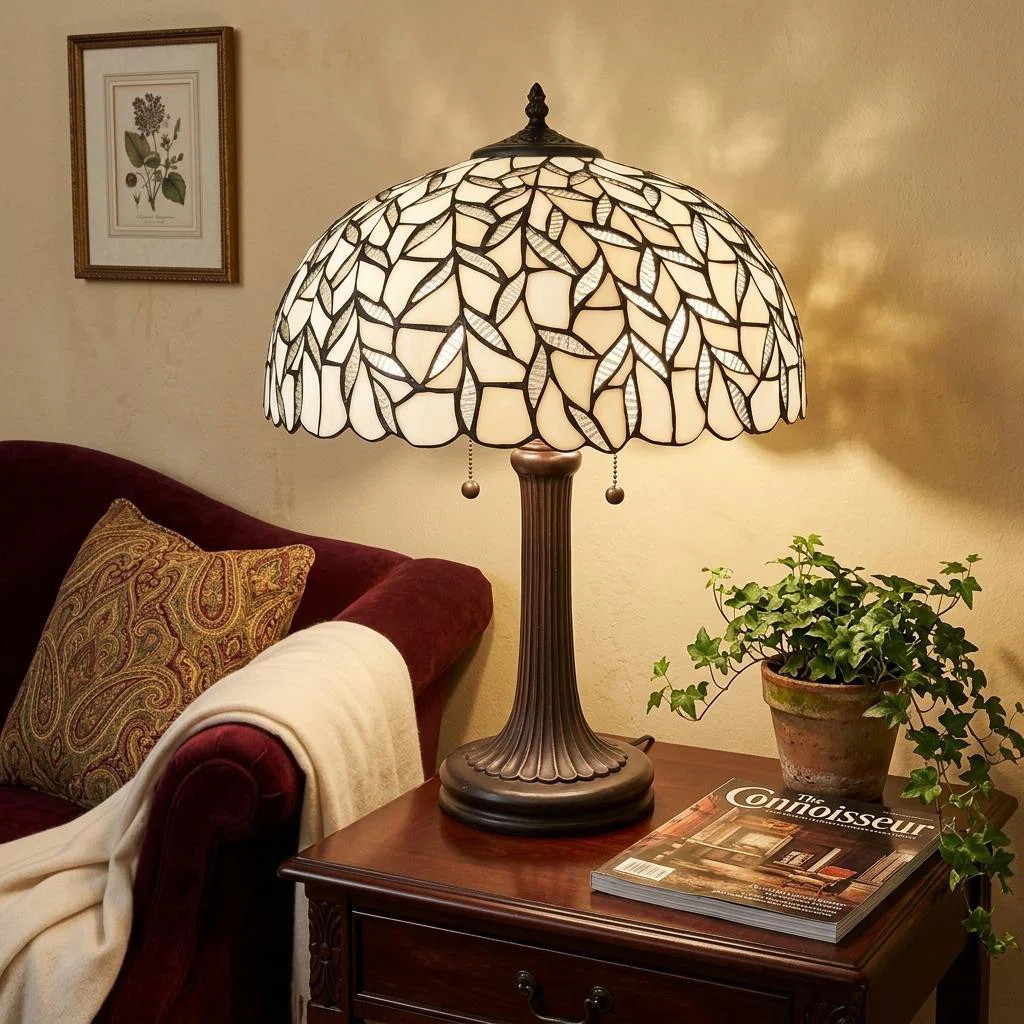 Orren Ellis 23" Dark Brown Metal Two Light Candlestick Table Lamp With White Shade - Wayfair Canada | Wayfair North America