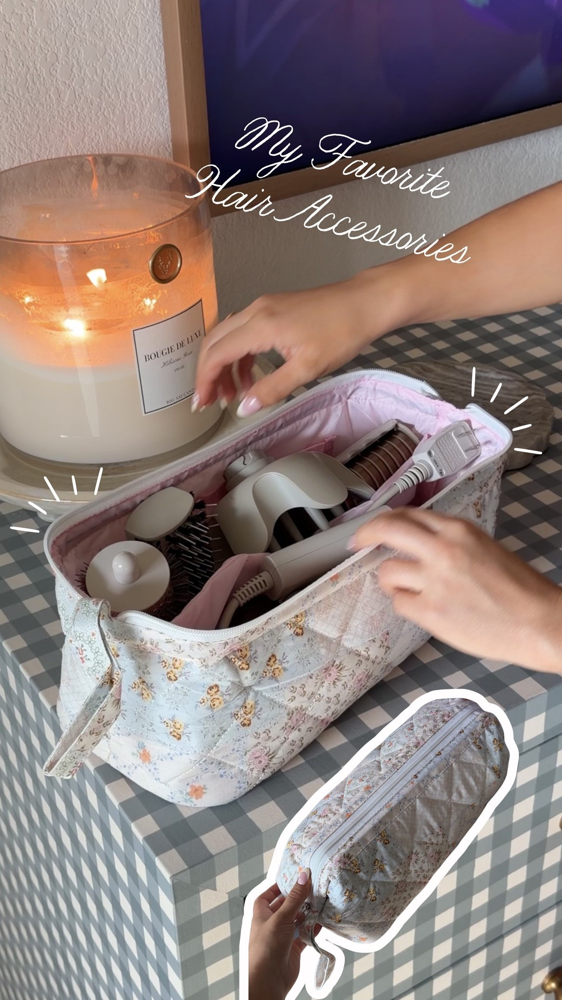 This carrying case and shark flex style attachment is EVERYTHINGGG!!! 🎀💇🏻‍♀️💭✨

#LTKgrwm #LTKmorningroutine
