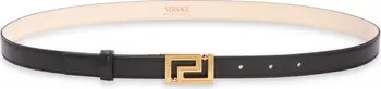 Greca Buckle Leather Belt | Nordstrom