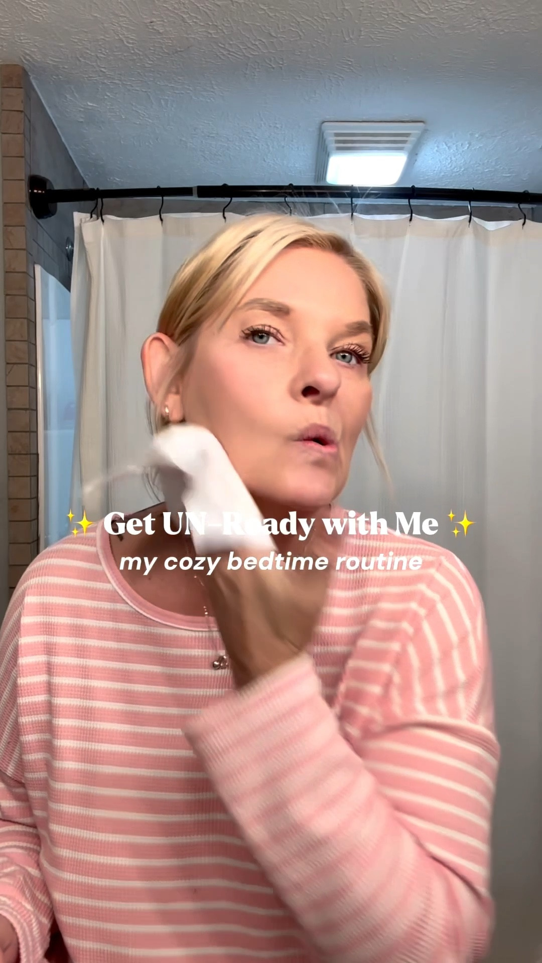 My cozy get unready with me bedtime routine ✨

Simple skincare, vitamin C glow, LED mask + pups in bed.

All my nighttime favorites linked 💛

Mom style, over 40, makeup routine, beauty, skincare, moisturizer, cleansing wipes, serum, anti-aging, self care, beauty lovers, gifts for her 


#LTKselfcare #LTKOver40 #LTKgrwm