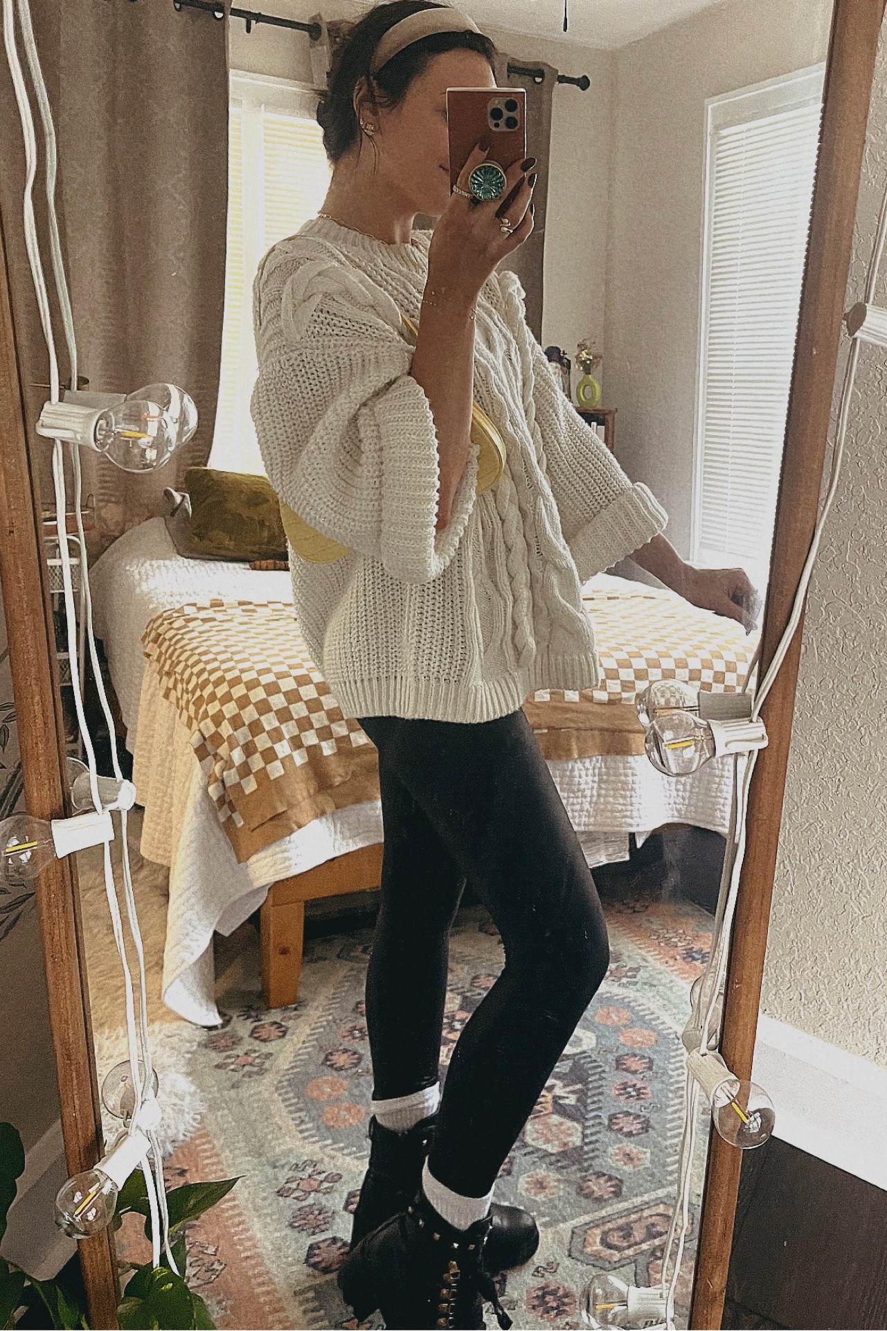 OOTD for working from home and running errands 🤎 

#LTKFind #LTKfit #LTKstyletip