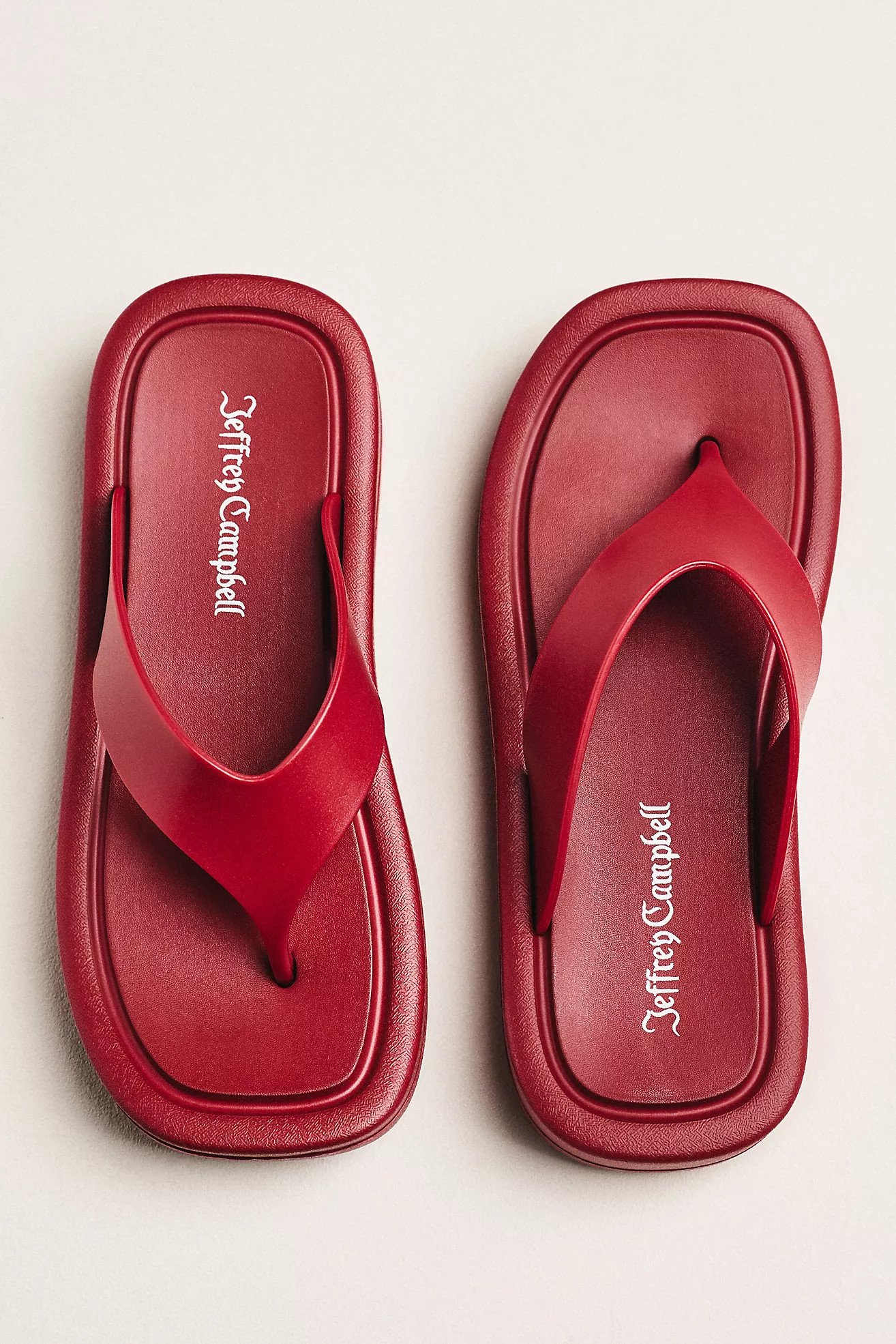 Jeffrey Campbell Darcie Platform Thong Sandals | Anthropologie (US)