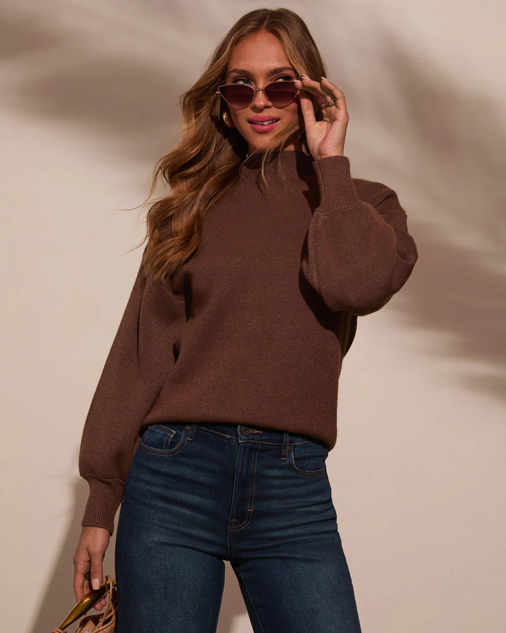 Amsterdam Mock Neck Sweater | VICI