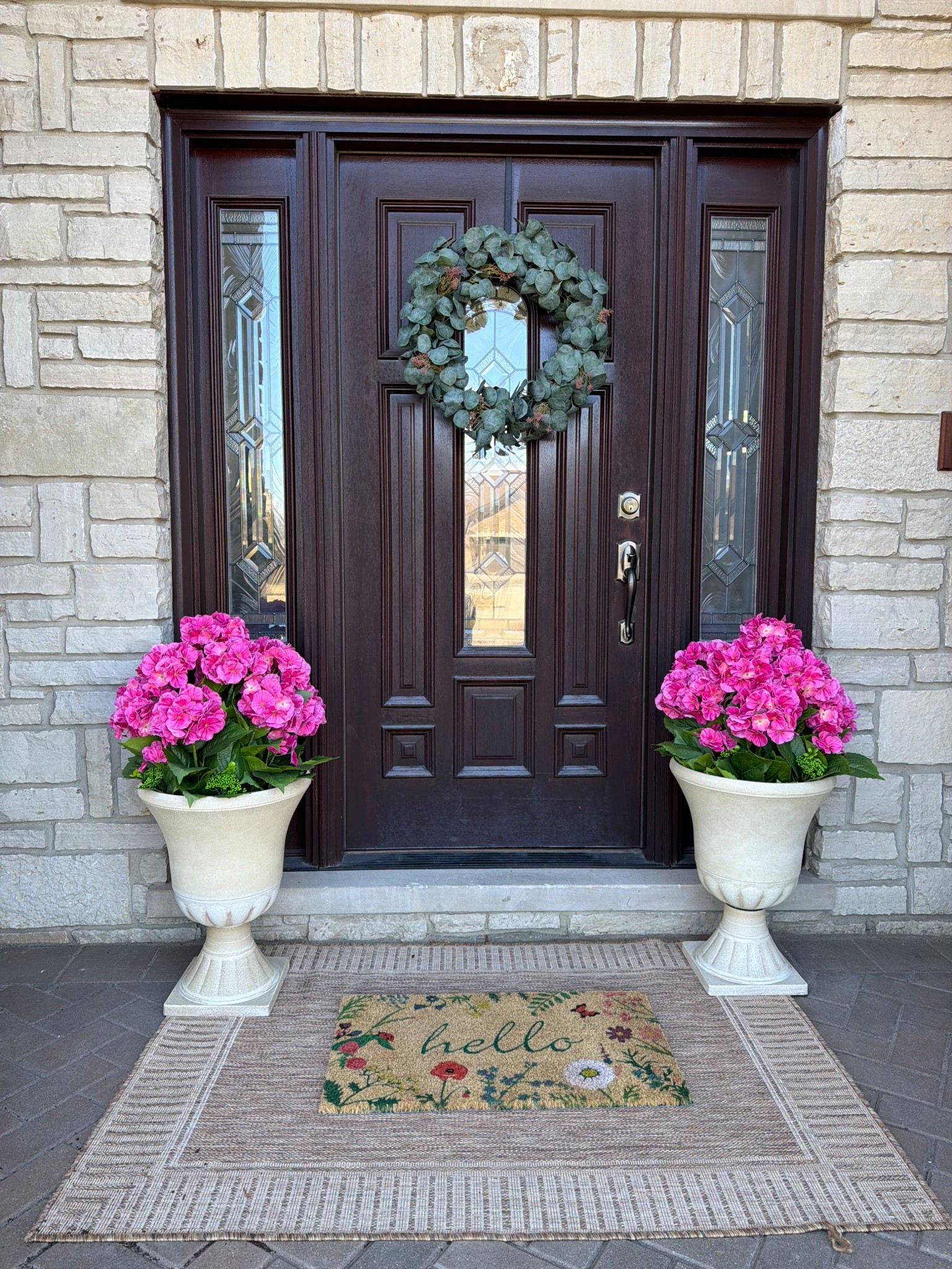 I didn’t expect this porch refresh to reach so many of you 🤍
Over 1M views and counting.

The hydrangeas, urn planters, and layered rugs are all linked here in case you’re looking for an easy spring update.

#LTKSeasonal #LTKHome