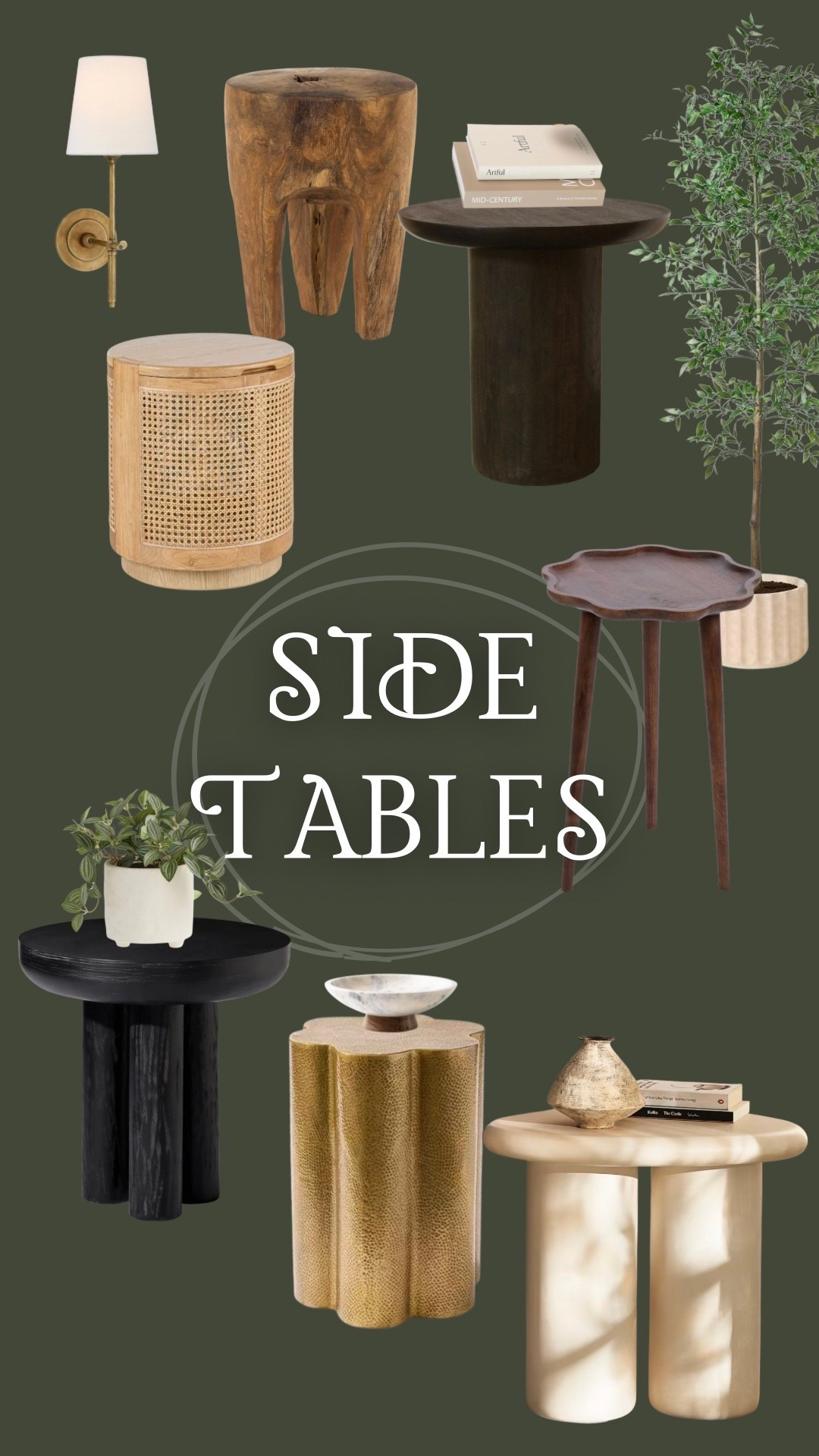 Side tables for a cozy, earthy and timeless space 🤍

#home
#sidetables
#furniture

#LTKHome