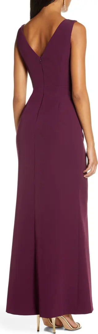Eliza J Ruffle Front Gown | Nordstrom | Nordstrom