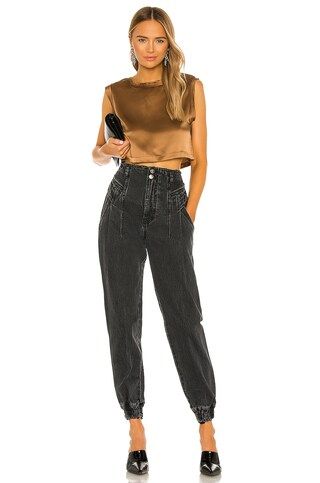 NONchalant Mel Blouse in Brown from Revolve.com | Revolve Clothing (Global)