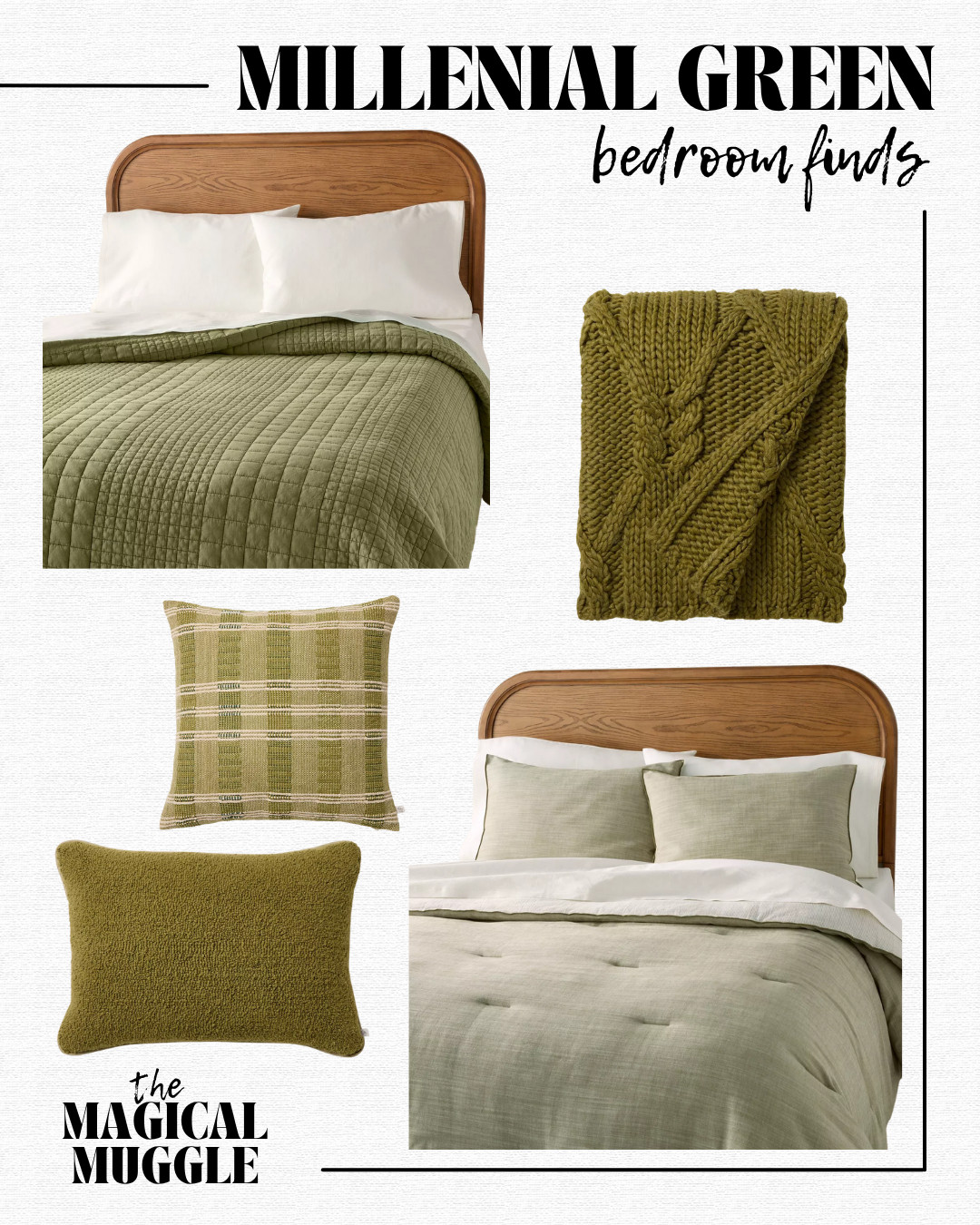 Sleep peacefully in a millennial green room  

 #LTKSeasonal #LTKStyleTip #LTKFamily