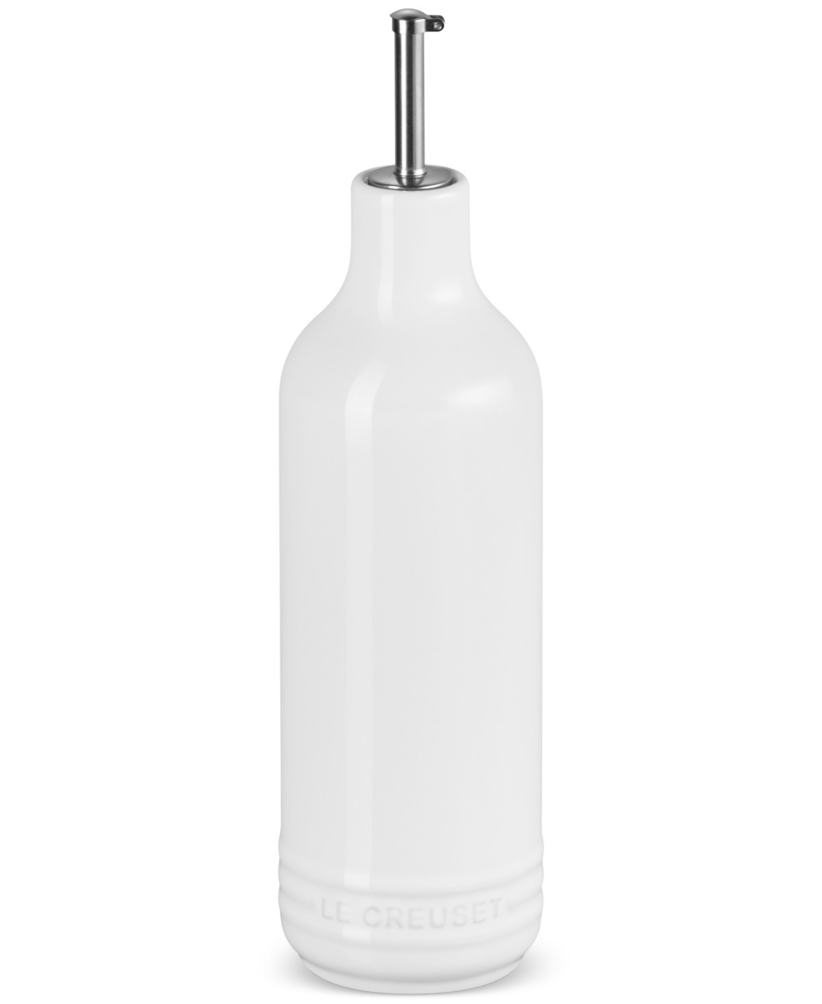 Le Creuset Stoneware Signature 20-Oz. Oil Cruet - White | Macy's