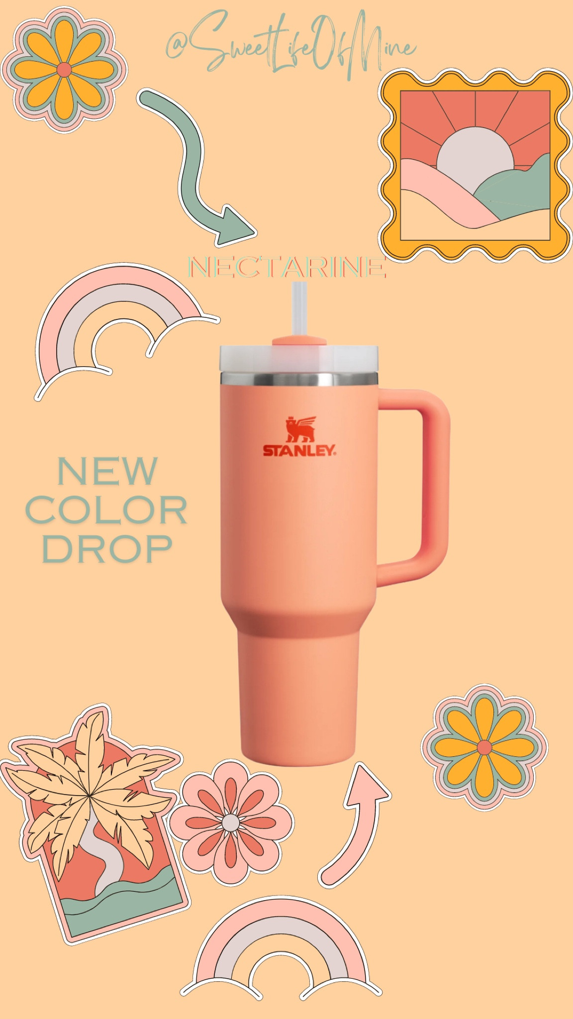 New Stanley Drop! Just in time for spring & summer is the new Nectarine color! It may just be my favorite! #stanleydrop #stanley #hydroflask  

#LTKSeasonal #LTKU