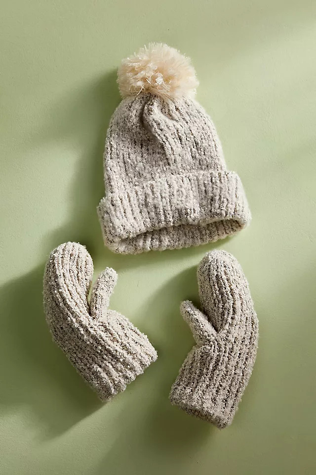 Knit Hat + Mittens Gift Set | Anthropologie (US)