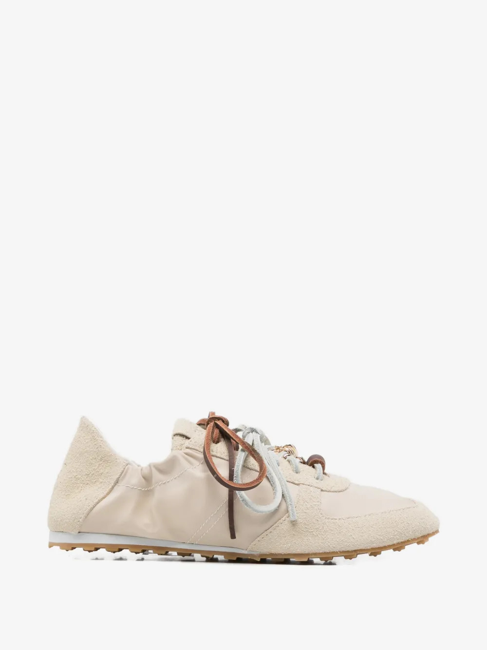 Maje multi-lace nylon sneakers - Neutrals | Farfetch Global