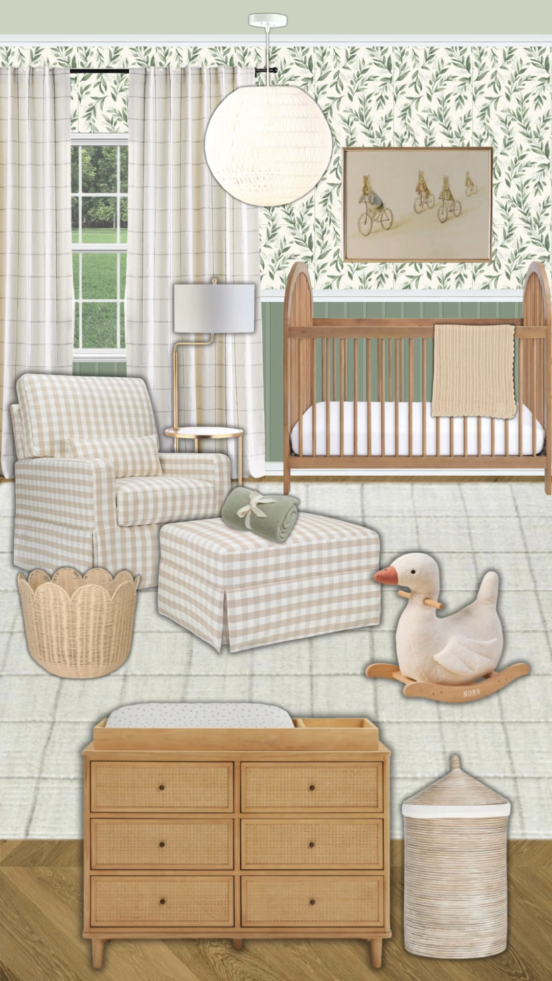 Neutral nursery design! 

#LTKhome #LTKVideo #LTKbaby