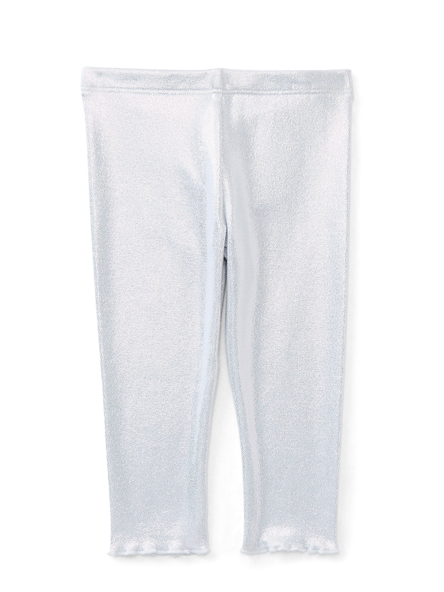 Garanimals Baby Girls Holiday Foil Leggings with Lettuce Edge, Sizes 0-24 Months | Walmart (US)