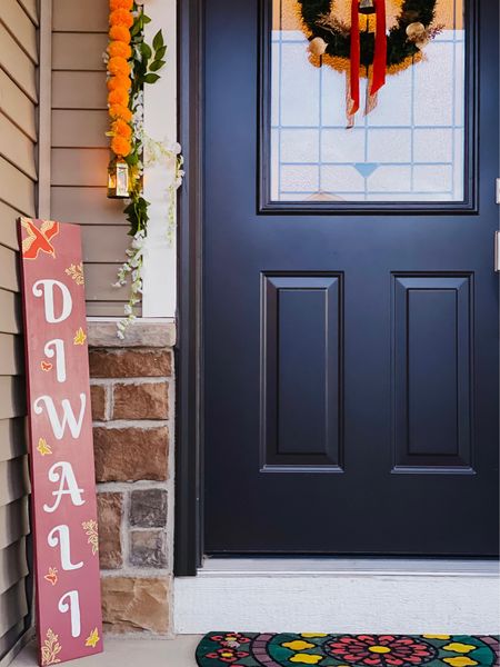 Create your own Diwali porch sign! 