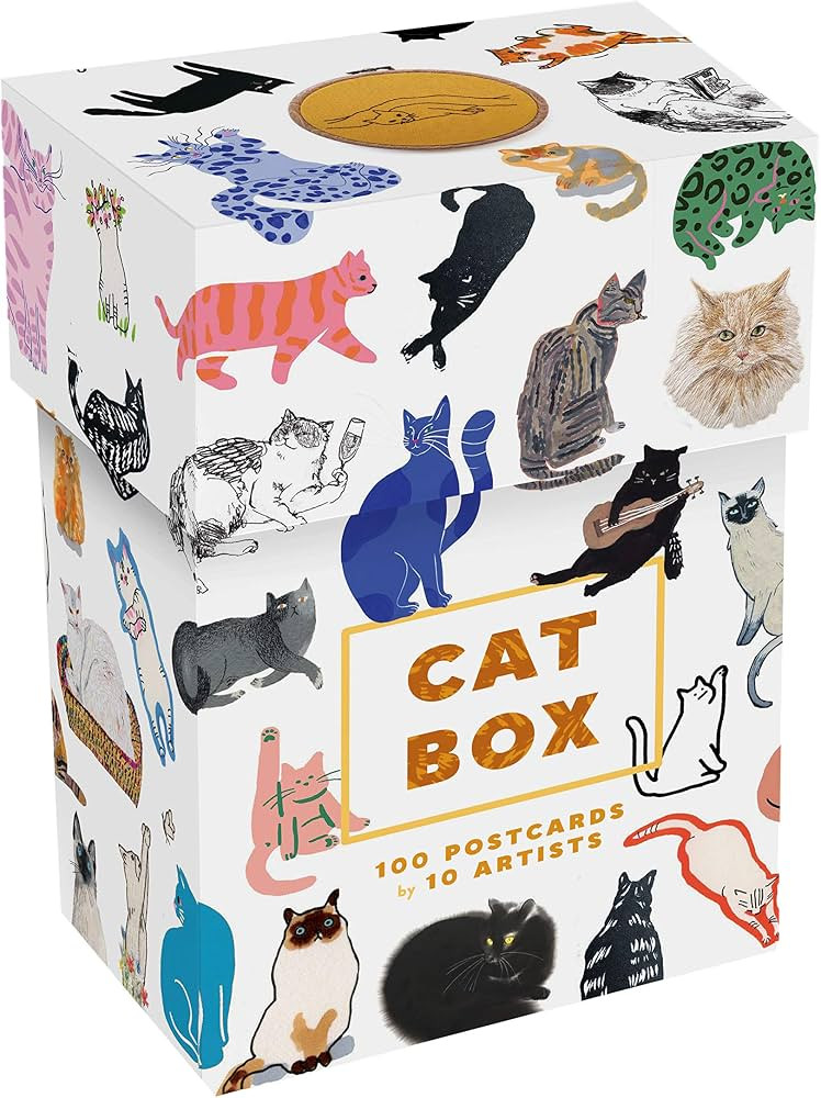 Princeton Architectural Press Cat Box: 100 Postcards by 10 Artists | Amazon (US)