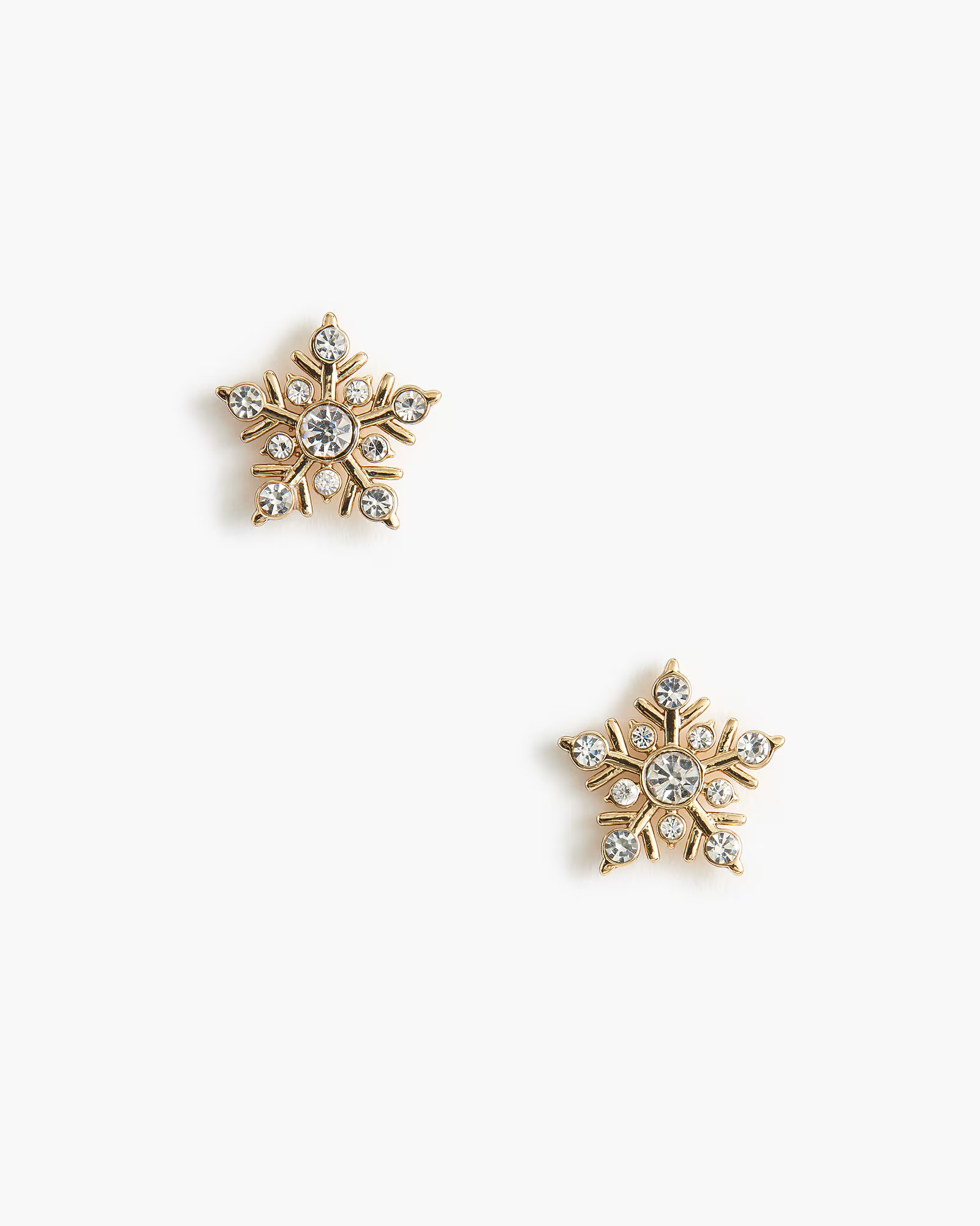 Snowflake stud earrings | J.Crew Factory