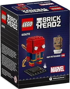 Lego BrickHeadz 40670 - Iron Spider-Man | Amazon (CA)