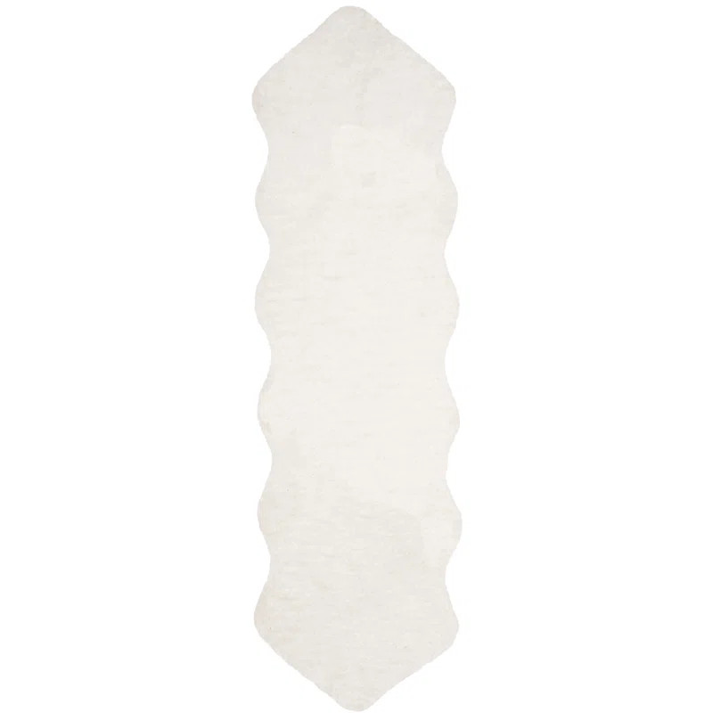 Godeleine Shag Hand Woven Performance Solid Color Rug | Wayfair North America