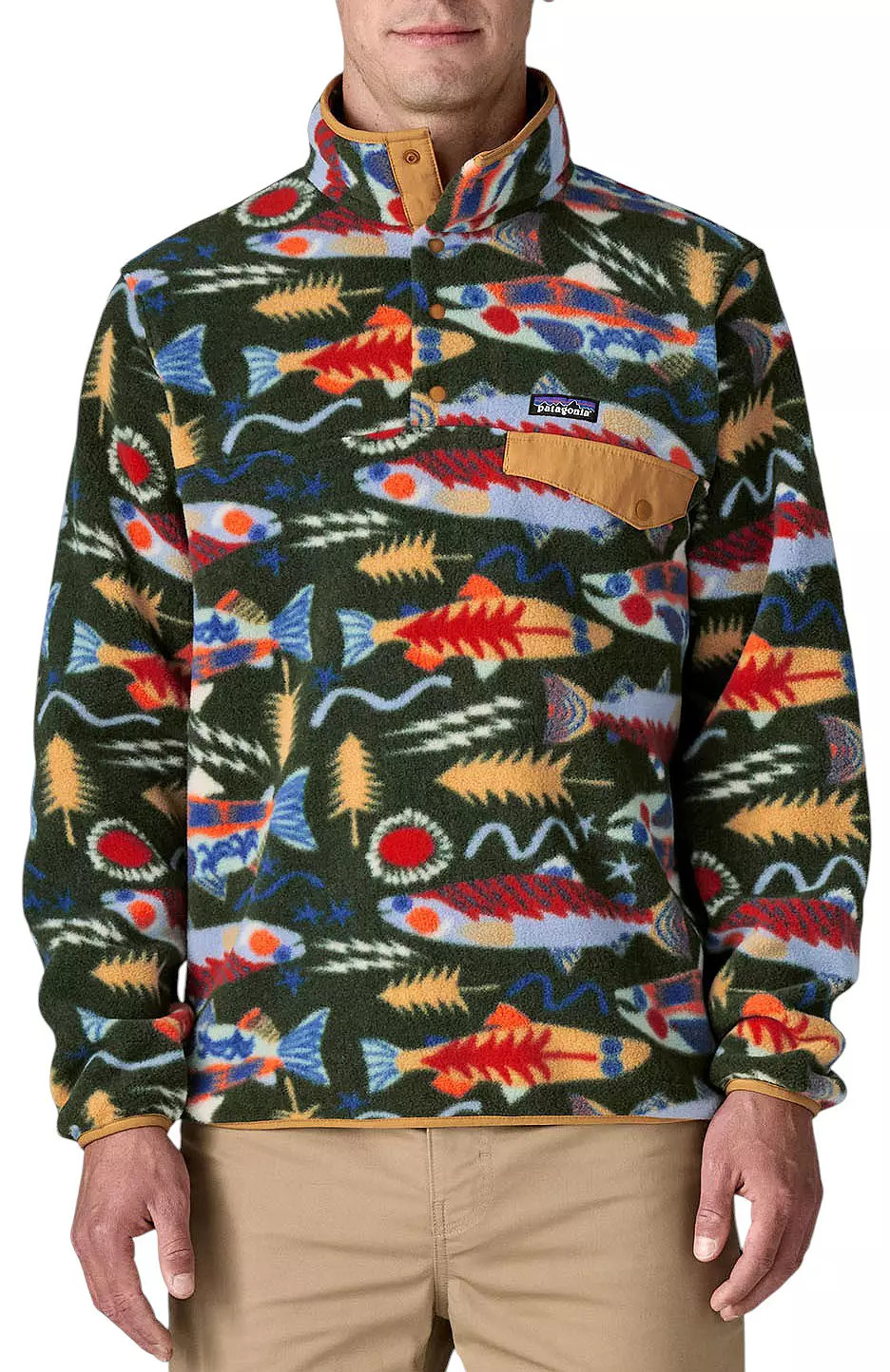 Patagonia Men's Lightweight Synchilla Snap Fleece Pullover | DICK'S Sporting Goods