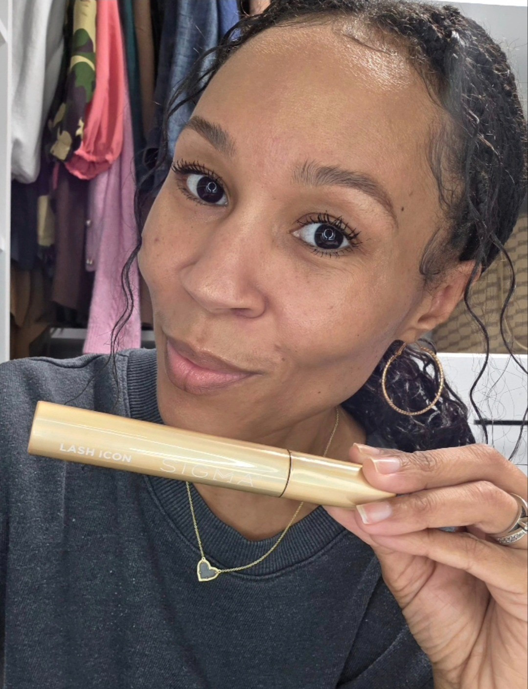 I've been giving my lashes a break recently, which allowed me to try Sigma Beauty's mascara, and, baby, it has held me down!I started wearing cluster lashes because my mascara would smudge so much due to my combination skin type. This changes the game.

#LTKBeauty
