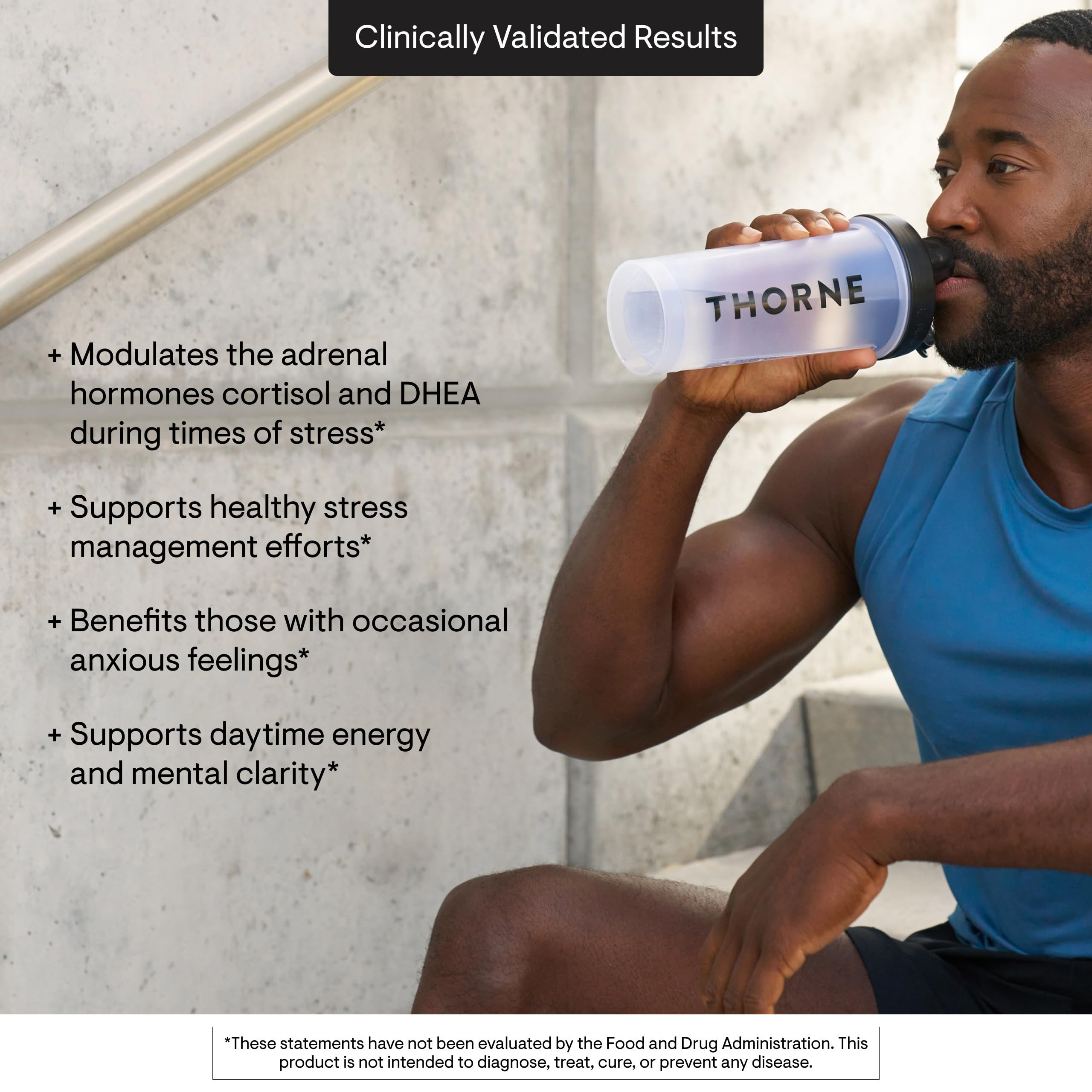 THORNE - Ashwagandha - Highly Concentrated Shoden - Calming Stress Support for Women & Men - Supp... | Amazon (US)