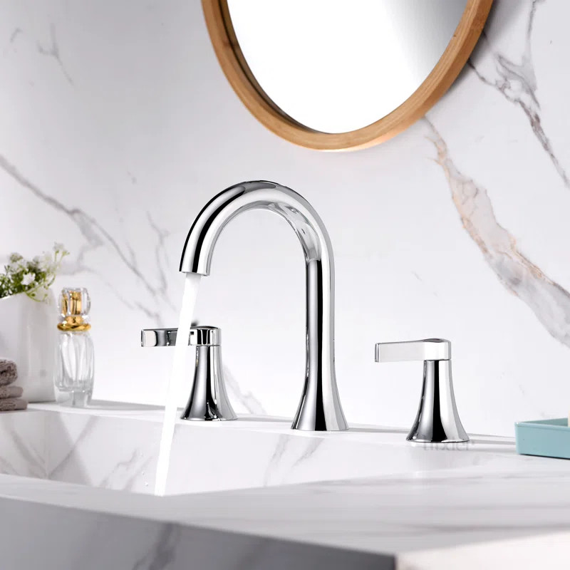 Widespread Bathroom Faucet with Drain Assembly | Wayfair North America