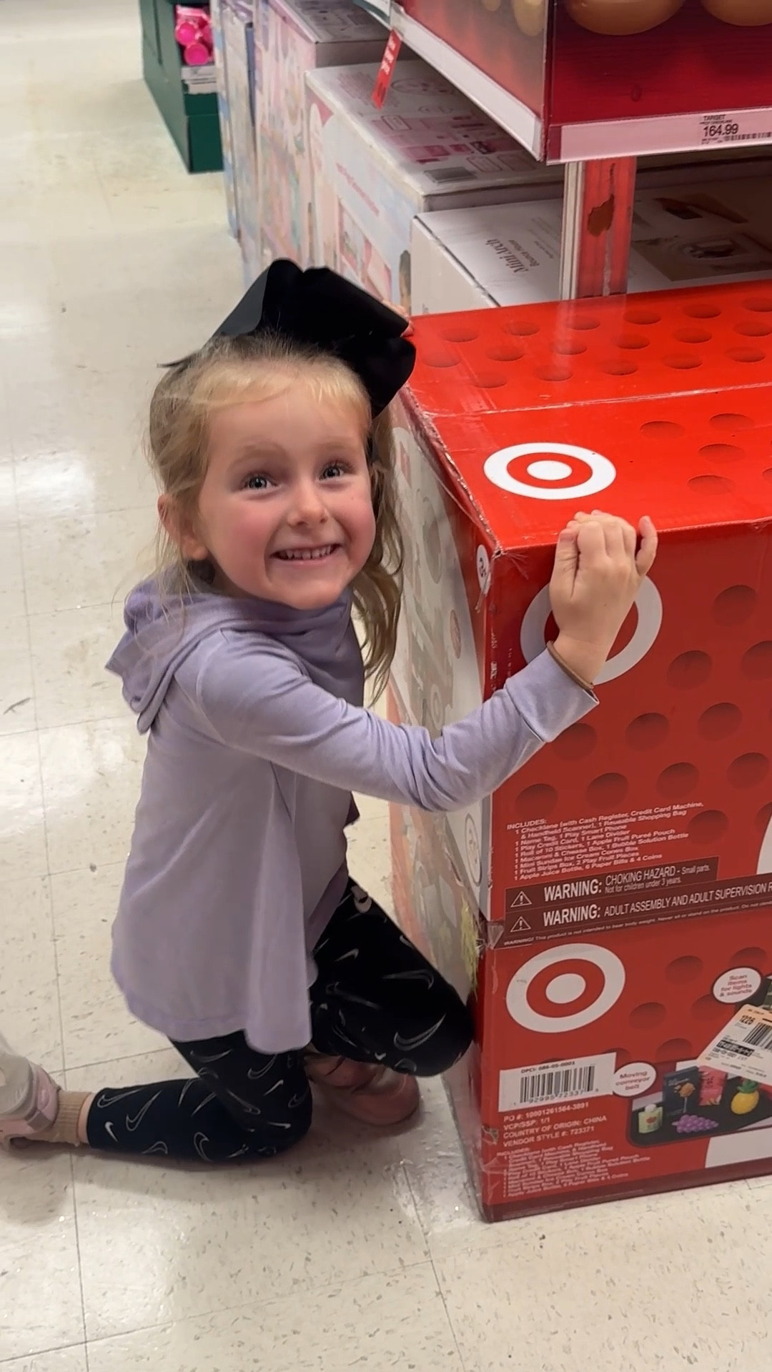 The only thing on Brylee’s Christmas list & we happened to see it at target today!! If you want to see this kind of giddy joy on your preschoolers face…. I’ll link it here 😉❤️

#LTKSaleAlert #LTKKids #LTKGiftGuide