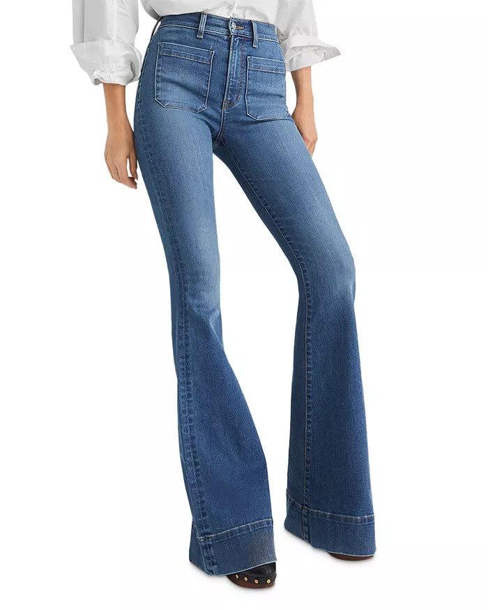Sheridan High Rise Bell Bottom Jeans in Airway | Bloomingdale's (US)